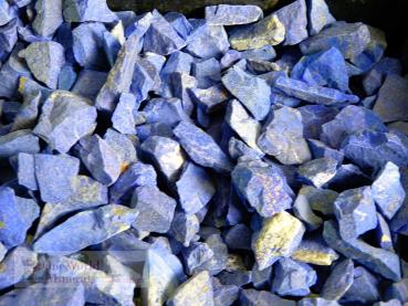 Preview: Lapislazuli Wassersteine im Organzabeutel  - quintESSENCE Wassersteine